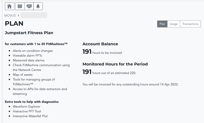 Updated Usage Billing Plan 2022